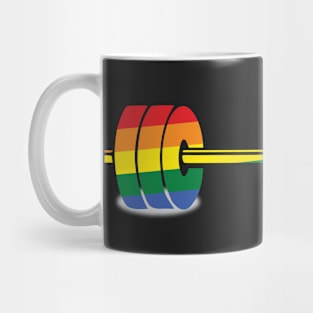 Pride Rainbow Barbell Mug